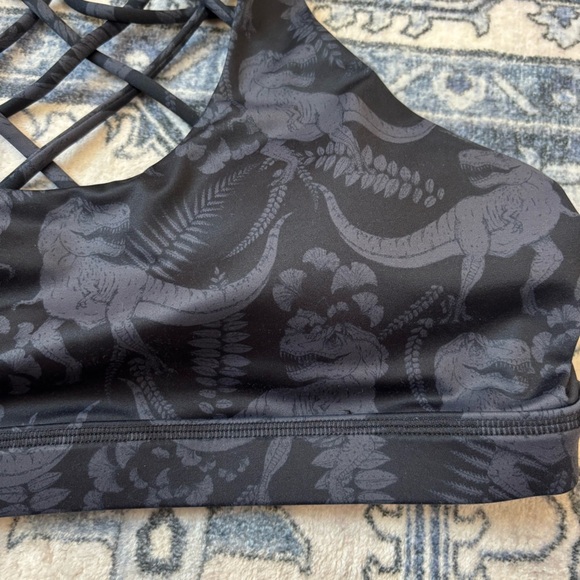 Constantly Varied Gear CVG Re-Think Sports Bra Large Dinosaur Print Womens Sz XL - Picture 3 of 4